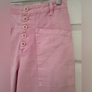 Pistola Pink Garment Dyed Utility Pants size 24